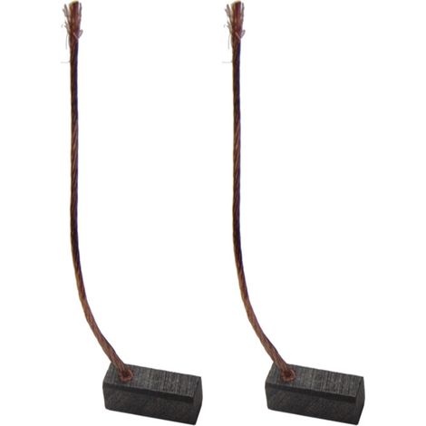 2x Trade-Shop Motorkohlen / Kohlebürsten 5,5x5,5x12mm für viele KFZ PKW LKW Motoren Klimaanlage Gebläse Lüfter Scheibenwischer Fensterheber Wasserpumpe (1/2)