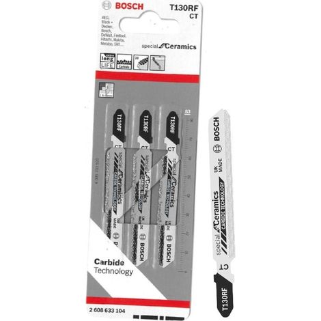 BOSCH T130RF (pkt of 3) Special for ceramics 83mm