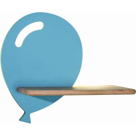 Applique Candellux Baloon LED 4W 4000K bleu bois clair (1/2)
