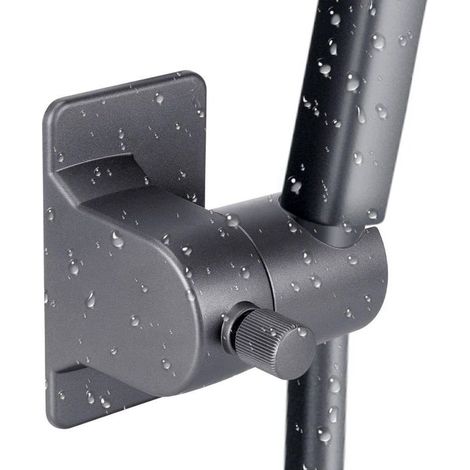 Support Douchette 360° avec Ventouse Fixation Murale Facile, Installation Sans Perçage, Idéal pour Douche et Baignoire (1/4)