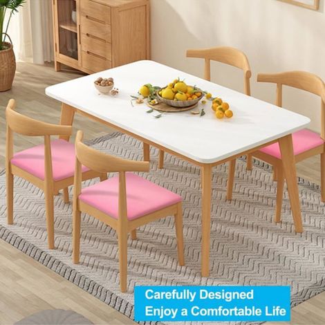 Housse Assise Chaise - Velours Extensible 35-50 cm - Pour Salle À Manger - 1 Pièce (1/5)