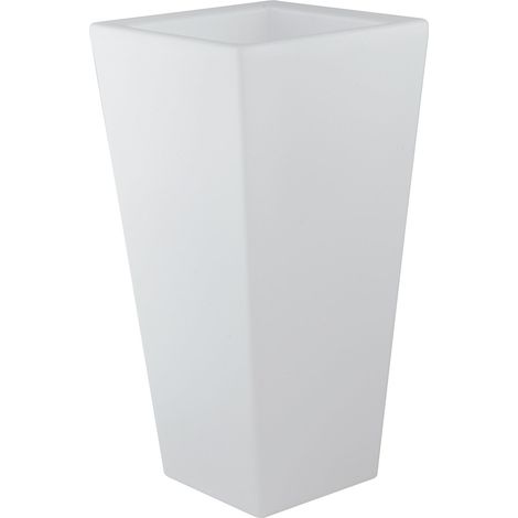 Vaso da esterno GECO quadrato con attacco E27 60 cm.
