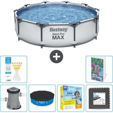 Bestway Steel Pro MAX Rund - 305x76 cm - 7-teilig S259