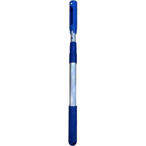 Accessoires de piscine (S05) Perche télescopique de nettoyage de piscine réglable en aluminium renforcé pour épuisette et filet de pêche (1/5)