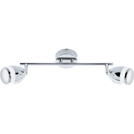 LED Deckenleuchte Badleuchte dreh- & schwenkbar 8W Chrom IP44 Metall Briloner (1/5)