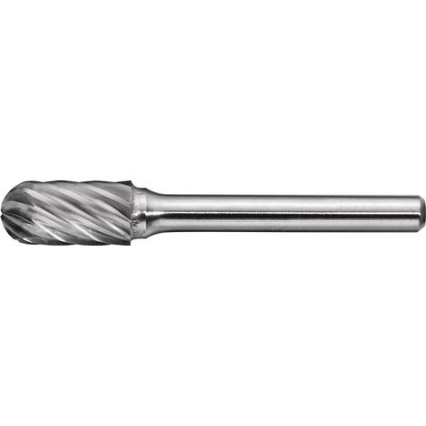 Fraise sur tige WRC INOX D. 6 mm L. tête 16 mm D. de la tige 6 mm carbure engrènement Normal, fin PROMAT (1/3)