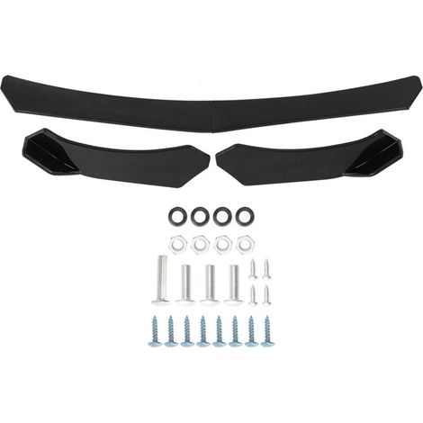 Kit de carrosserie de séparateurs de becquet de lèvre de pare-chocs avant de voiture Style universel en Fiber de carbone adapté pour Civic/Accord (1/5)