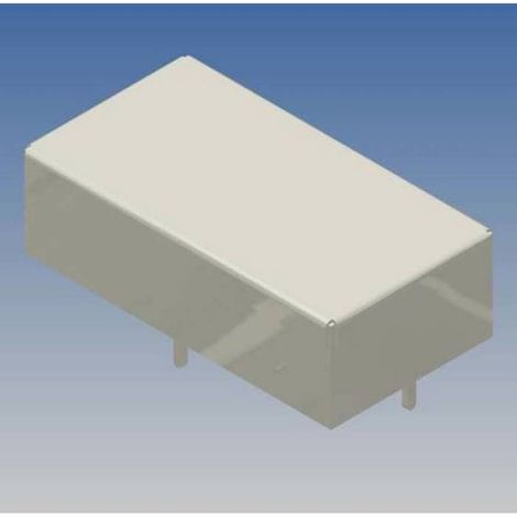 Boîtier Électronique - Acier Galvanisé À Chaud - 54 x 29 x 16 mm - Pour Circuits Imprimés Haute Fréquence - 1 Pièce (1/2)