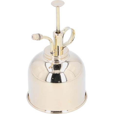 Arrosoir vintage avec brumisateur pour plantes, flacon pulvérisateur en laiton de 300 ml pour jardin ou balcon. (1/5)