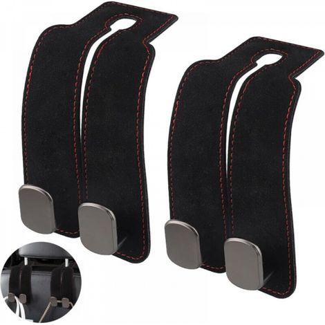 Lot de 2 crochets multifonctions pour appui-tête de voiture, accessoires d'intérieur de voiture (1/5)