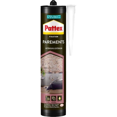 Colle Fixation Parements (cartouche 460 g) – Colle de fixation multi-matériaux – ultra forte pour intérieur (1/5)