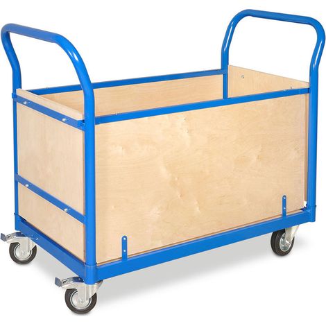 BRB Vierwandwagen LxBxH 1125x500x890 mm, Innenmaße ca. LxBxH 965x435x470 mm, Tragkraft 250 kg
