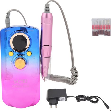 Meuleuse à batterie portable SG702, 35 000 tr/min, perceuse à ongles (norme européenne) (1/5)