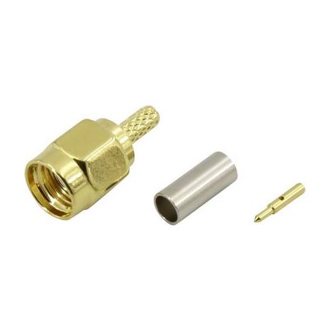 Connecteur SMA mâle droit 50 Ω 1 pcs. (1/2)