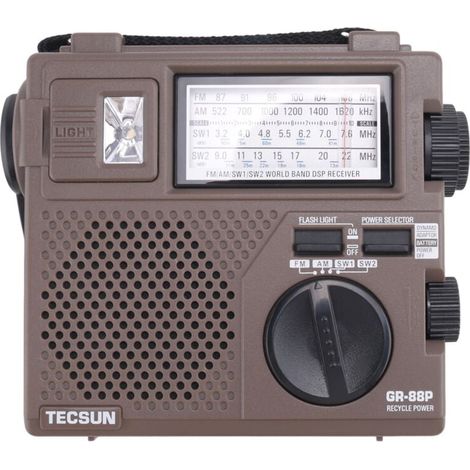 -88P Ricevitore radio digitale Luce di emergenza (1/4)