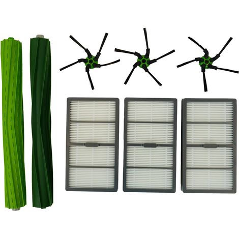 [NEUWERTIG] B-Ware Scan Part Staubsauger Akku Ersatzakku Irobot Roomba S9 Filter Bürsten Set