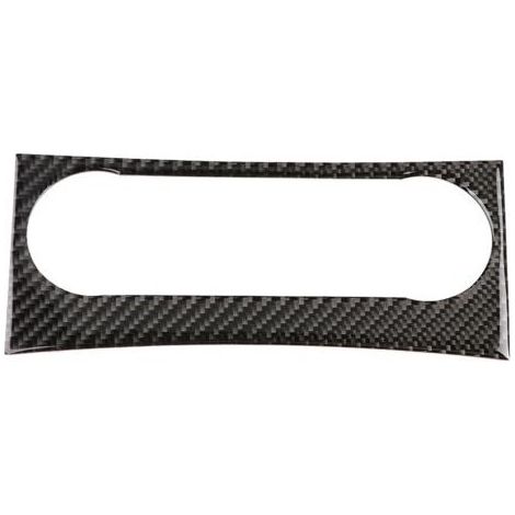 Revêtement d'habillage de climatisation de console centrale en fibre de carbone pour Mercedes W204 2005-2012 (1/4)