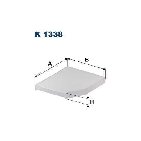 Filtro de habitáculo FIL K 1338 filtron