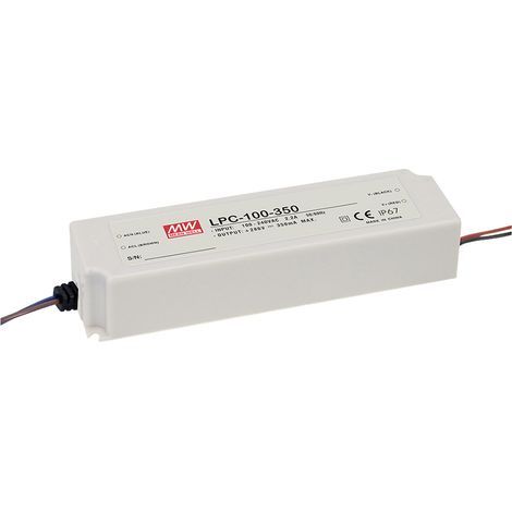 Mean Well LPC-100-2100 LED-Treiber Konstantstrom 100 W 2.1 A 24 - 48 V/DC nicht dimmbar, Überlastsc