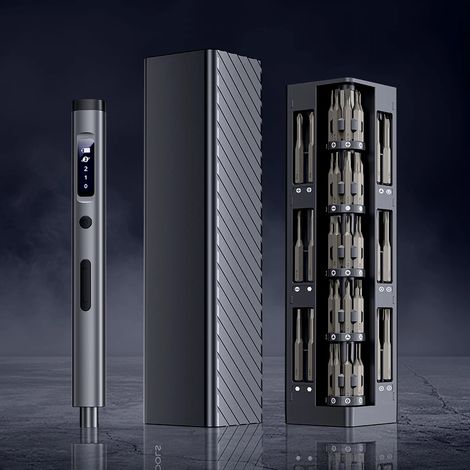 Kit de tournevis électrique (57 en 1), portable, adapté à la réparation de téléphones portables et de montres. (1/5)