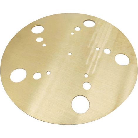 Tapis de platine vinyle en laiton pur haute fidélité, compatible avec les platines vinyles, accessoire pour la maison. (1/5)