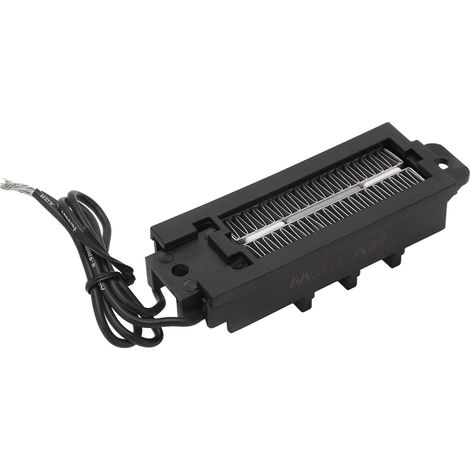 Élément chauffant PTC 24 V 100 W, thermostat résistant à la température, avec support.