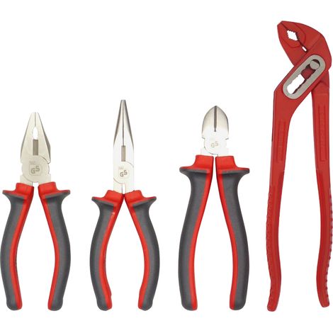 FAMEX Set de pinces de qualité DIY - 4-pièces, 3962-4