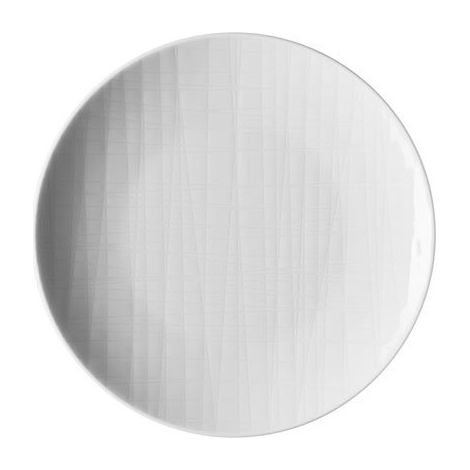 Assiette en porcelaine, couleur blanche, 1 pièce