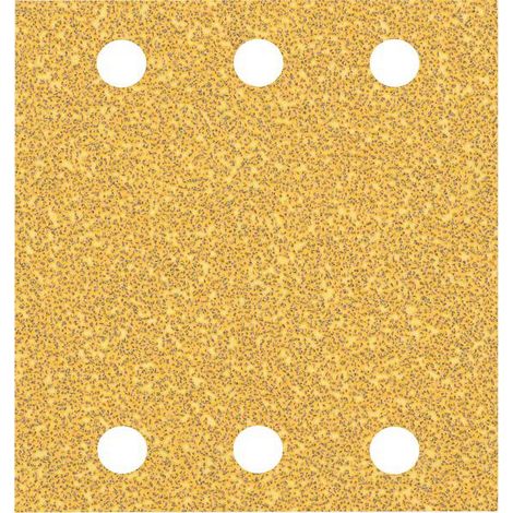 Bosch Accessories 2608901654 Papier abrasif pour ponceuse vibrante Grain 40 (L x l) 107 mm x 115 mm