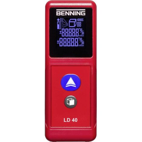 Benning LD 40 télémètre laser noir précis et compact