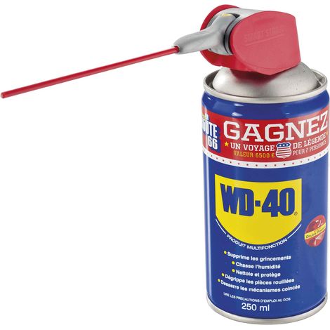 WD 40 - WD40 lubrifiant 250ml double spray + 25ml gratuit (1/5)