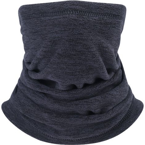 Tour de cou en polaire pour hommes et femmes, cache-cou de ski, masque facial pour rester au chaud (1/5)