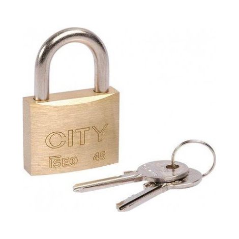 ISEO 02032001 LUCCHETTO CITY VARI 2CLES 30MM