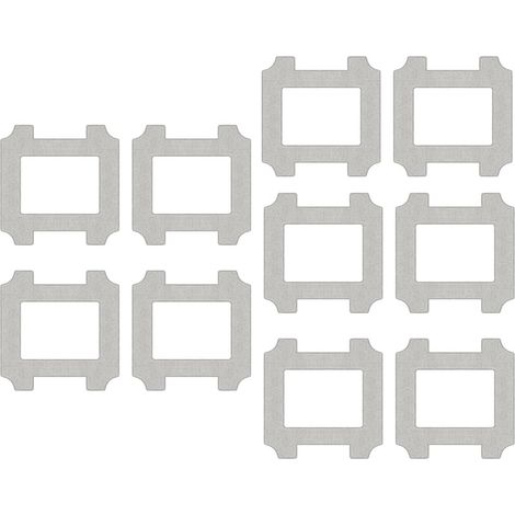 Ersatz-Mopp-Tuch-Set für Dreame For C1 für C1 Station Fensterreinigungsmaschinen, Mikrofaser, waschbar, wiederverwendbar, Reinigungstücher (10er-Pack)