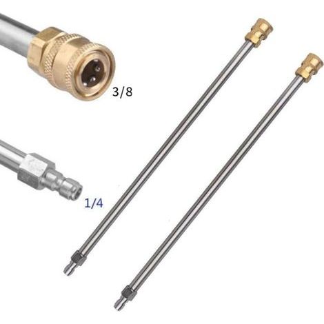 Verlängerungsrohr-Set für Hochdruckreiniger, 1-Zoll (43 cm) Verlängerungsrohr, Edelstahl (1/5)