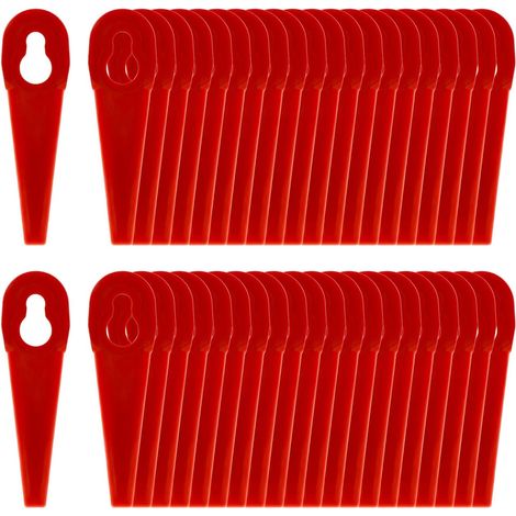 Lot de 50 Lames coupe-bordure Nylon PA6 pour débroussailleuse sans fil GFART 18 et GLAR 18LI (1/5)