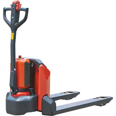 Transpalette électrique à fourches larges - Fourches 1150x685mm - Idéal import/export - Batterie lithium puissante - Capacité 1,5T - PTE15NL