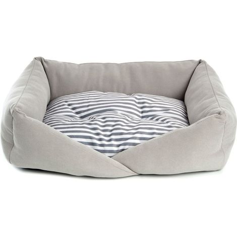 70x55 cm: Modèle Embrace lit souple avec fond antidérapant et coussin double face à l'intérieur pour chats et chiens