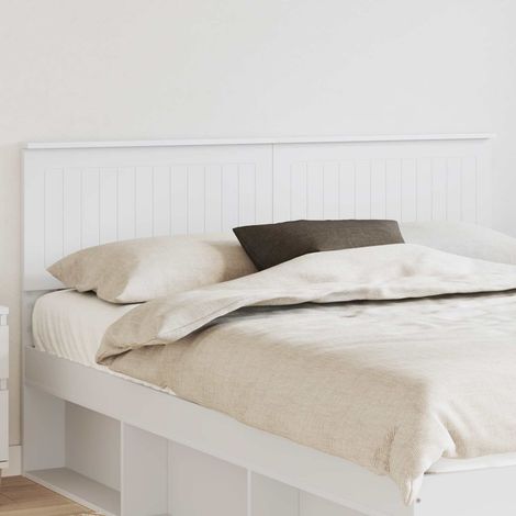 Tête de lit-Panneau de lit Blanc 150 cm Bois d'ingénierie 574213 (1/5)