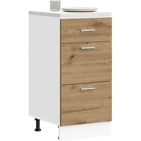 Unterschrank Lyon Artisan-Eiche 40x46x81,5 cm Holzwerkstoff