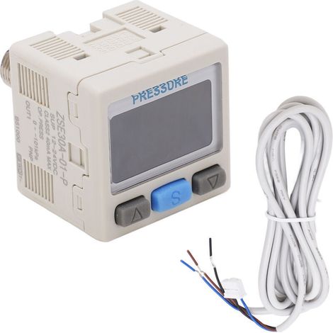 Luftdruckregelventil, digitaler pneumatischer Vakuumregler, Schalter 0 bis -101 kPa, 12-24 V DC, (1/4)
