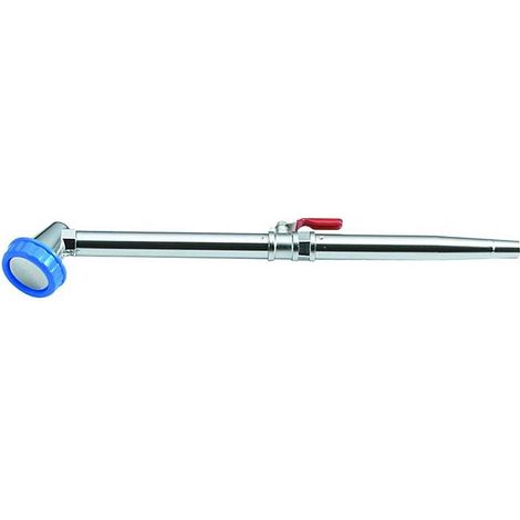 Lancia in ottone cromato Giapponese Mizumaki per irrigazione con rubinetto per piante e bonsai, 370 mm (1/5)