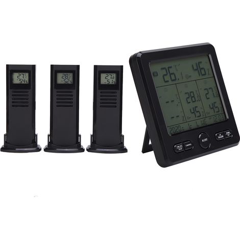 TS-6210 Digitale drahtlose Wetterstation mit Thermometer – Meteorologisches Temperaturmessgerät (1/5)