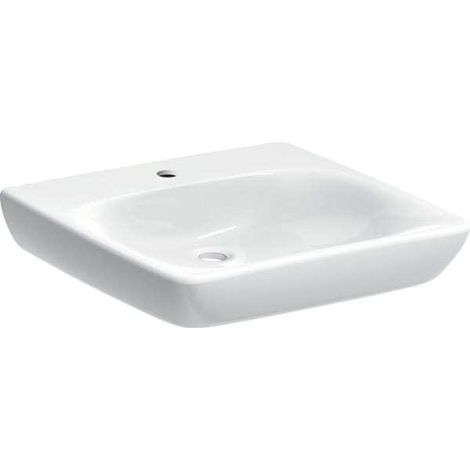 Geberit Renova Nr. 1 Comfort lavabo, encastrable, 550x550mm, avec