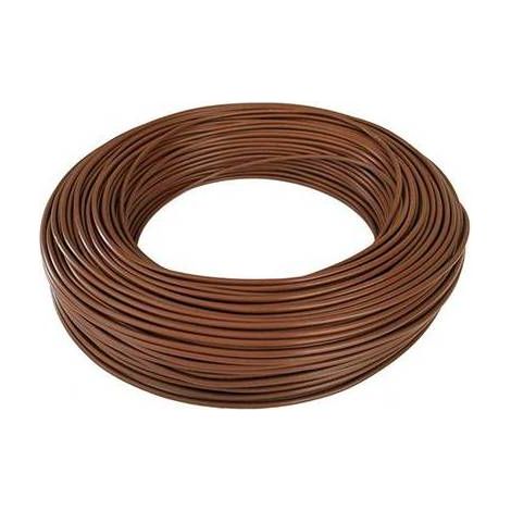 100 x Cavo elettrico di colore marrone     FS18OR18 450/750V.(DianFlex) Misura: 3G1,5 mm