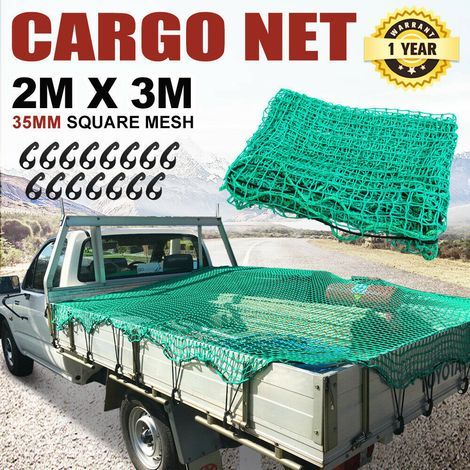 Trailer net, luggage net, for securing load, 2 x 3 m, container net, safety net (1/5)