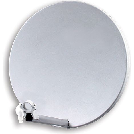 Parabole fibre 60cm blanche