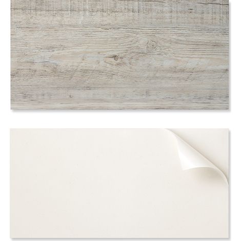 Panel vin铆lico autoadhesivo con estampado para sal贸n, 100x50 cm, textura de madera natural.