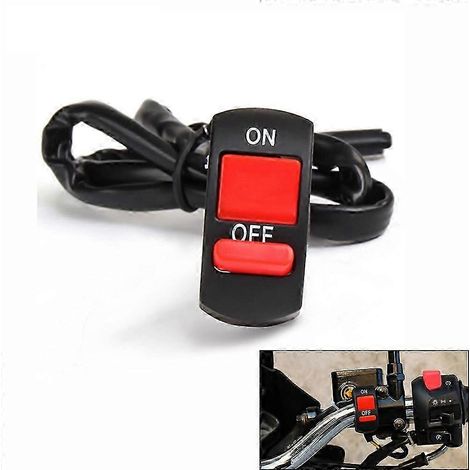 Interrupteur marche/arrêt universel pour guidon de moto Yamaha Gas Gas EC300 TC125 TE125 Gasgas EC 250 (22 mm) (1/5)