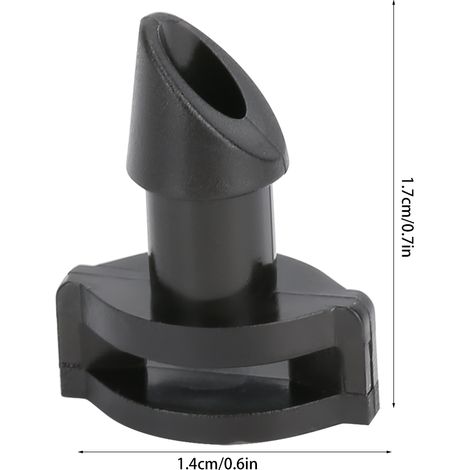 Buse d'arrosage micro - Atomisation réfraction 360° - 200 pièces - Plastique résistant - Pour PVC/PPR/PE (1/5)